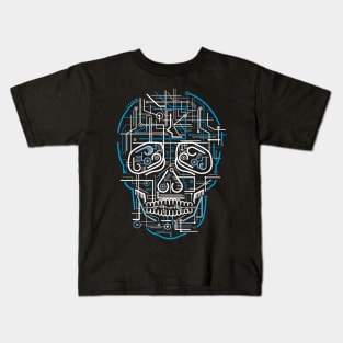 Cyber Skull Kids T-Shirt